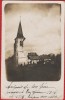 CARTE PHOTO - Eglise De BECORDEL Avec Des Soldats - Ecrite Pendant Guerre Pour Mouchamps. - R/V - (Rèf  CF 105) - Other Municipalities