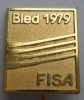 Rowing Championship Bled 1979 FISA  PINS BADGES  P - Remo
