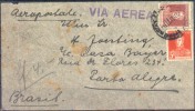 Argentina 1933 Sobre Circulado Buenos Aires - Porto Alegre Por Aeropostale. See Desc. - Cartas & Documentos