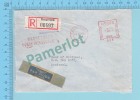 NORGE - 1965 - EMA Sur LETTRE Par AVION De Haugesund  à Montreal Canada, Forretningsbank Stamp ) 2 Scans - Briefe U. Dokumente