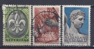 PAYS-BAS - Yvert - 292/94 - Cote 2,50 € - Jamborée International - Oblitérés