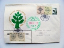 Cover Sent From Lithuania Vilnius Special Green Cancel Christmas Noel 2000 - Litouwen