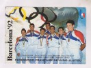 CPM  FEDERATION FRANCAISE DE JUDO  BARCELONA 92!! - Olympic Games