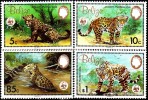 BELIZE WWF, Jaguar, Yvert 646/49 ** Neuf Sans Charniere. MNH - Unused Stamps