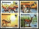 BOTSWANA WWF, Yvert 579/82 ** Neuf Sans Charniere. MNH - Neufs