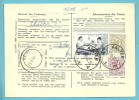 851+853+1144 Op Postdokument N° 965 (afkomstig Van GENT) Met Cirkelstempel AALTER - 1951-1975 Heraldieke Leeuw