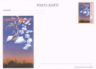 ANGEL, 1996 POSTCARD STATIONERY,UNUSED TURKEY. - Enteros Postales