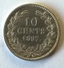 10 CENTS - 1897 - WILHELMINA - PAYS-BAS - Argent - Superbe - - 10 Cent