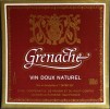 ETIQUETTE De VIN - GRENACHE - Vin Doux Naturel - Vaison-la-Romaine - Parfait état  - - Côtes Du Ventoux