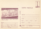 ARCHAEOLOGY, TRAJAN'S COLUMN DETAIL, DACIAN AND ROMANS BATTLES, PC STATIONERY, ENTIER POSTAL, 1980, ROMANIA - Archéologie