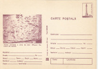 ARCHAEOLOGY, TRAJAN'S COLUMN DETAIL, DACIAN AND ROMANS BATTLES, PC STATIONERY, ENTIER POSTAL, 1980, ROMANIA - Archäologie