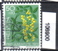 Schweiz, Zst. PJ 250, Mi. 1044 O Goldregen - Piante Velenose