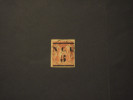 N. CALEDONIE - 1883/4 PITTORICA 5 Su 40 C., Soprast. - USED/TIMBRATO - Unused Stamps