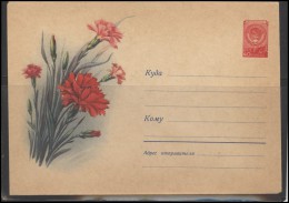 RUSSIA USSR Stamped Stationery Ganzsache 924 1959.03.11 Flora Plants Flowers - 1950-59