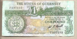 Guernsey - Banconota Circolata Da 1 Sterlina - 1980 - Guernesey