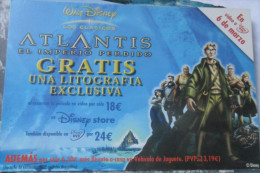Walt Disney Atlantis Flier - Otros