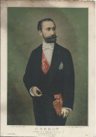 Gravure/Portrait Officiel Du Président CARNOT/République Française/Pacon/Petit/1887   GRAV77 - Prenten & Gravure