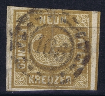 BAYERN:  Mi Nr 11 , Yvert 12 Used 1862  Mühlradstempel 166 Grassau Ob Cat P Sem 100 Euro - Used