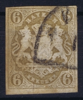 BAYERN:  Mi Nr 20  Used  1868 Bahnpost Stempel - Usados