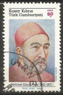 Turkish Cyprus 1987 - Mi. 215 O, Mehmet Emin Pacha | Ottoman Civil Servant And Statesman Of Turkish Cypriot Origin - Used Stamps