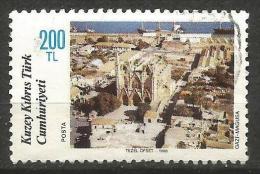 Turkish Cyprus 1988 - Mi. 226 O, Gazi Magusa | Port | City View | Tourism - Oblitérés