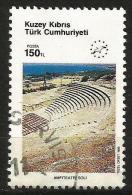 Turkish Cyprus 1990 - Mi. 283 O, Soli Amphitheatre | Archaeology | Roman Empire | Tourism - Used Stamps