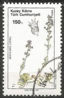 Turkish Cyprus 1990 - Mi. 290 O, Holmboe (Rosularia Cypria) | Flowers | Plants (Flora) - Gebraucht