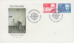 Enveloppe  FDC  1er  Jour  EUROPA    DANEMARK   1980 - 1980