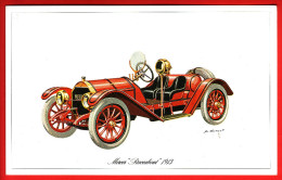 - Fiche Illustrée. Voiture - Mercer "Raceabout" 1913 - - Automobili