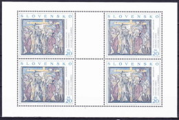 ** Slovaquie 2000 Mi 382 Klb., Le Feuille, (MNH) - Hojas Bloque