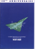 63  -  MILITARIA  -  MINISTERE DES ARMEES  - A.I.C.L.  -  A.I.A. CLERMONT FERRAND - Spéciale Cinquantenaire - Otros & Sin Clasificación