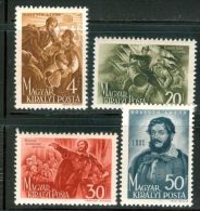 HUNGARY 1944 HISTORY Famous People LAJOSH KOSHUT - Fine Set MNH - Unused Stamps