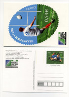 2007 COUPE DU MONDE DE RUGBY - Prêts-à-poster:Stamped On Demand & Semi-official Overprinting (1995-...)