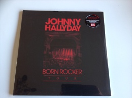 JOHNNY HALLYDAY Born Rocker Tour 2LP - Andere - Franstalig