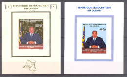 Kabila COB BL209/210 2002 MNH Imperforated-ongetand-non Dentelé - Ongebruikt