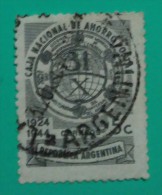 ARGENTINA. CAJA NACIONAL DE AHORRO POSTAL. USADO - USED. - Dienstzegels