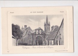 Delcampe - Cpa VALOGNES Porte D'entree De L'hospice - Carte Au Bon Marché 179 - Valognes