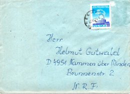 POLOGNE. N°1857 De 1970 Sur Enveloppe Ayant Circulé. Bâtiment De L'UPU. - UPU (Union Postale Universelle)