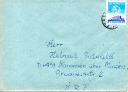 POLOGNE. N°1857 De 1970 Sur Enveloppe Ayant Circulé. Bâtiment De L´UPU. - WPV (Weltpostverein)