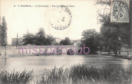 47 - ASTAFFORT - L'Abreuvoir - Vue Générale Du Pont Du Gers - 1907- 2 Scans - Astaffort