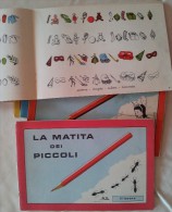 M#0M60 ALBI DISEGNO - LA MATITA DEI PICCOLI Ed.Graf.Bertello 1963 - Kinderen
