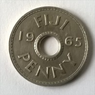 Monnaie - Fidji - 1 Penny 1965 - Superbe - - Fidschi