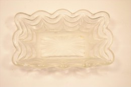 Ancien Porte Savon En Verre Début 20eme Siècle. Déco Salle De Bain - Accessoires