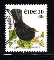 Ireland Used Scott #1314 30p (38c) Blackbird - Birds - Used Stamps