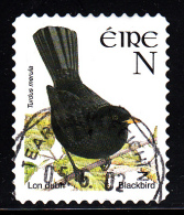 Ireland Used Scott #1340 (N) Blackbird - Self-adhesive, Ex-booklet - Birds - Used Stamps
