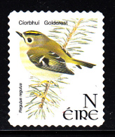 Ireland Used Scott #1341 (N) Goldcrest - Self-adhesive, Ex-booklet - Birds - Used Stamps
