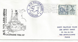 PLI NAVIRE POLAIRE M/S POLARBJORN 1986 - Navires & Brise-glace