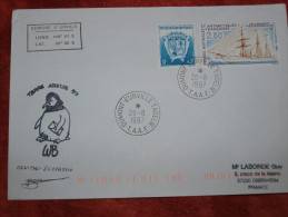 Dumont D´Urville  20  8  1997  Ornithologie Enveloppe Ayant Voyagé - Lettres & Documents