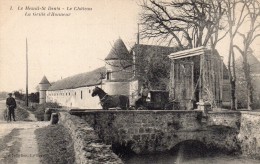 CPA  -    LE MESNIL ST DENIS    -    LE CHATEAU  -  LA GRILLE D' HONNEUR - Le Mesnil Saint Denis