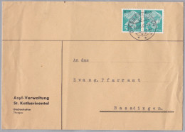 Heimat TG DIESSENHOFEN 1942-07-23 Portofreiheit Brief Gr#818 Asyl Verwaltung - Franchigia